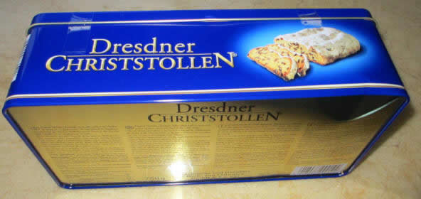 Dresden traditional christmas cake