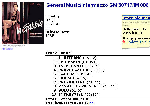 General Music/Intermezzo GM 30717/IM 006  