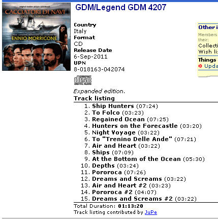 GDM/Legend GDM 4207  