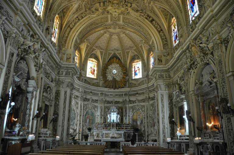 A ordinary small church in Messine of Sicily