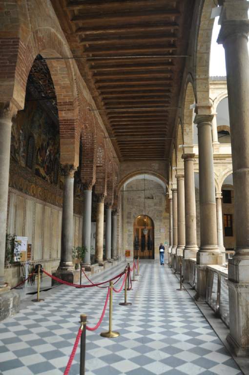 The Palatine church in of Palermo, its Is UNESCO world cultural heritage