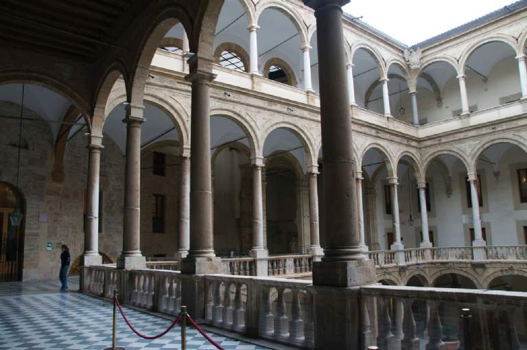 The Palatine church in of Palermo, its Is UNESCO world cultural heritage