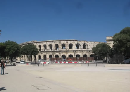 Roman arena in Nimes