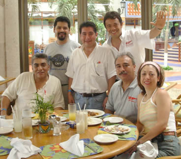 Pedro Hess and his colleagues