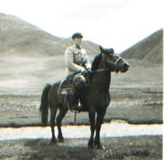 A cavalry officer of the PLA in 1968