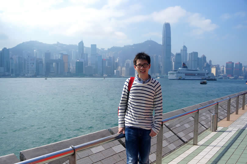 Tim Han in Hongkong