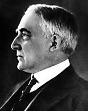 Warren G. Harding (29th president 1921-1923)