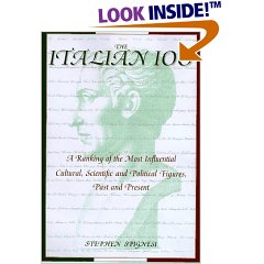 The Italian 100--A ranking of the most influential cultural, scientific, and political figures, past and present'.