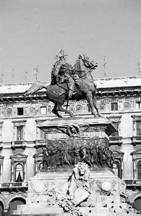 Garibaldi'sstatuary in Milan