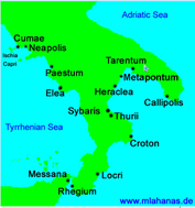 Tarentum in Roma empire(Taranto at present)