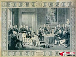 Wienna meeting in 1814(here)