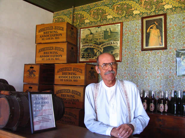 General Store and bar in Fort Laramie, Wyoming.