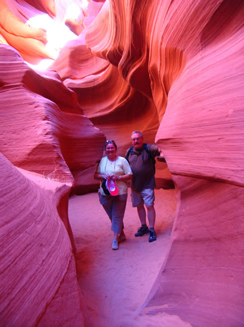 Antelope Canyon, Arizona.