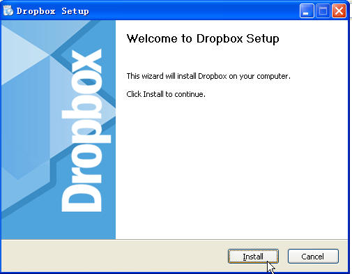 Dropbox install