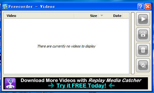 Freecorder Video History,