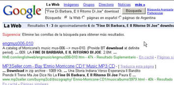 GOOGLE'ٶ''morricone' 'Ī￵',ϰ,ǰпվӰÿ'Fine Di Barbara, E Il Ritorno Di Joe download'--һλ