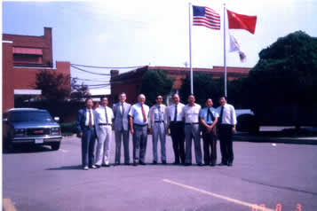 Wenguang  Han -- visit Dresser-Rand plant in American Olean