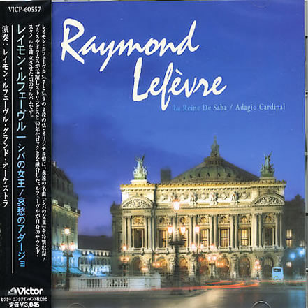 Raymond Lefevre's CD issued by Japan JVC