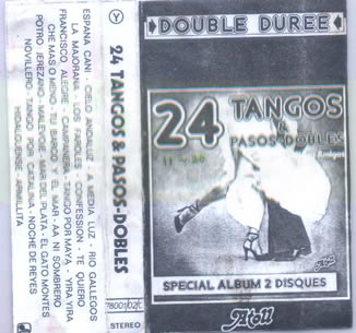 ˴̴Ŵ Above: A copy of cover of the tape brought by French workers for the party