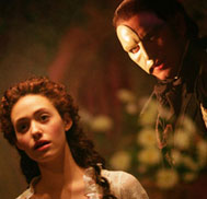 The phantom of the opera This newest movie is in 2004,it just is "Andrew Lloyd Webber's The Phantom of the Opera". The director is Joel Schumacher. Starred are Gerard Butler andEmmy Rossum.