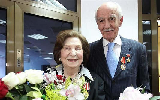 Gevorg Vardanyan and his wife