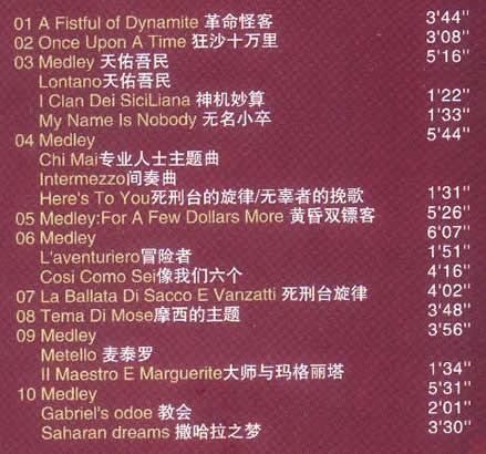 The name of the CD: The movie Lovetalk Crystal Piano