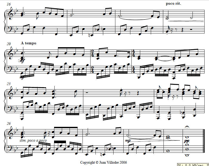 A full score of Cnema Paradiso