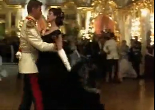 Anna Karenina and Uolynsky at the prom